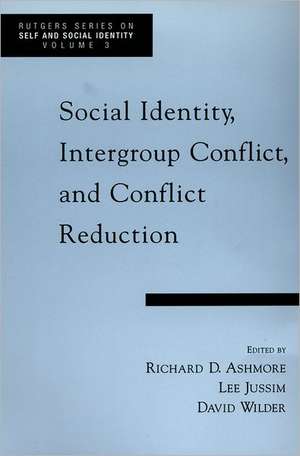 Social Identity, Intergroup Conflict, and Conflict Reduction de Richard D. Ashmore