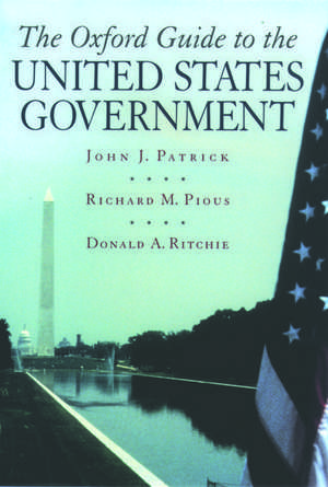 The Oxford Guide to the United States Government de John J. Patrick