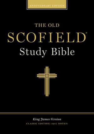 The Old Scofield® Study Bible, KJV, Classic Edition - Bonded Leather, Navy