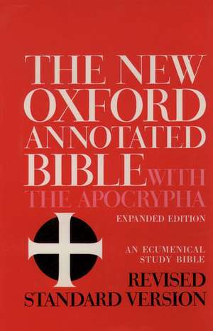 New Oxford Annotated Bible-RSV de Herbert Gordon May