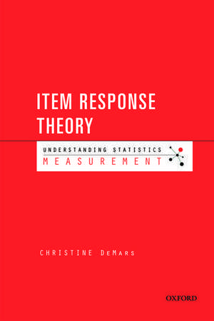 Item Response Theory de Christine DeMars