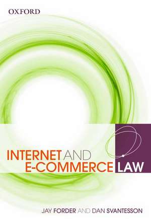 Internet and E-Commerce Law de Jay Forder