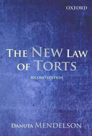 The New Law of Torts 2e de Danuta Mendelson