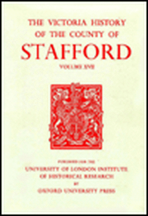 A History of the County of Stafford – Volume XVII de M.w. Greenslade