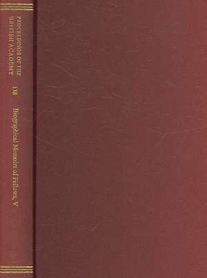 Proceedings of the British Academy, 138 Biographical Memoirs of Fellows, V de FBA, P.J Marshall, CBE