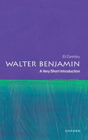 Walter Benjamin: A Very Short Introduction de Eli Zaretsky