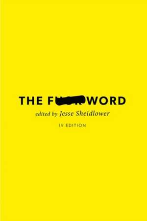 The F-Word de Jesse Sheidlower