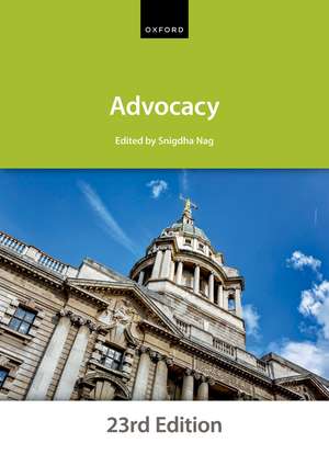 Advocacy de The City Law School