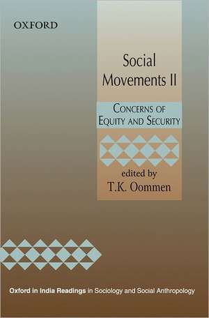 Social Movements II: Concerns of Equity and Security de Oommen