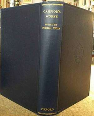 Campion's Works de Thomas Campion