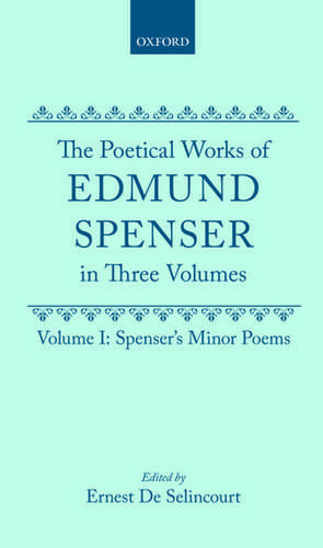 Spenser's Minor Poems de Edmund Spenser