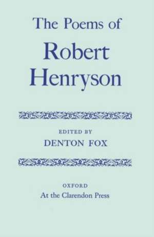 The Poems de Robert Henryson