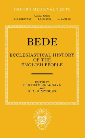 Bede's Ecclesiastical History of the English People de Bede