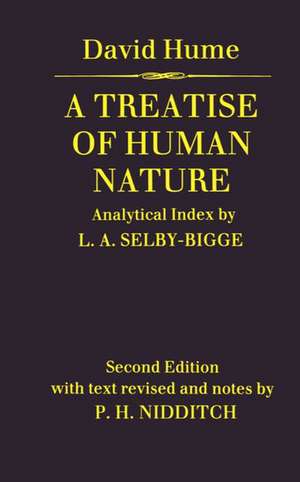 Treatise of Human Nature de David Hume