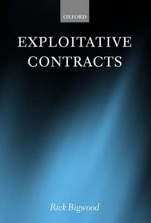 Exploitative Contracts de Rick Bigwood