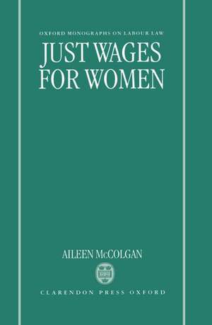 Just Wages for Women de Aileen McColgan