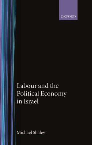 Labour and the Political Economy in Israel de Michael Shalev