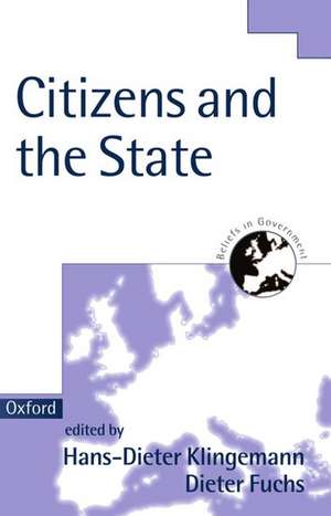 Citizens and the State de Hans-Dieter Klingemann