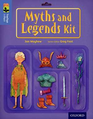 Oxford Reading Tree TreeTops inFact: Level 17: Myths and Legends Kit de Jon Mayhew