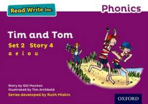 Read Write Inc. Phonics: Tim and Tom (Purple Set 2 Storybook 4) de Gill Munton