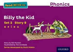 Read Write Inc. Phonics: Billy the Kid (Purple Set 2 Storybook 9) de Gill Munton