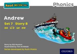 Read Write Inc. Phonics: Andrew (Grey Set 7 Storybook 8) de Gill Munton