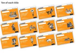 Read Write Inc. Phonics: Orange Set 4 Core Black & White Storybooks (Pack of 120) de Gill Munton