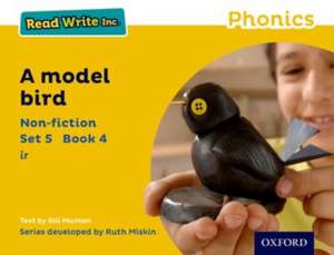 Read Write Inc. Phonics: A Model Bird (Yellow Set 5 Non-fiction 4) de Gill Munton