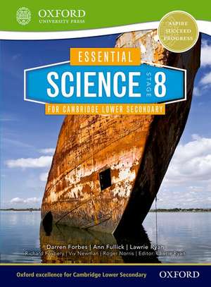 Essential Science for Cambridge Lower Secondary Stage 8 Student Book de Darren Forbes