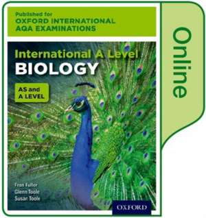 OxfordAQA International A-level Biology (9610): Online Textbook de Susan Toole