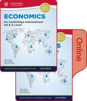 Economics for Cambridge International AS and A Level Print & Online Student Book (First Edition) de Terry Cook