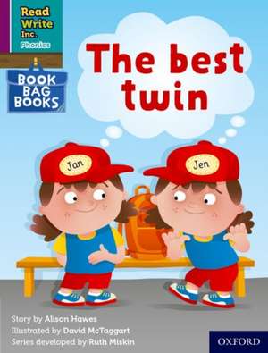 Read Write Inc. Phonics: The best twin (Purple Set 2 Book Bag Book 4) de Ruth Miskin