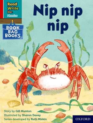 Read Write Inc. Phonics: Nip nip nip (Red Ditty Book Bag Book 6) de Ruth Miskin