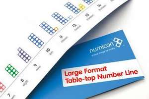 Numicon: Large Format Table Top Number Line de Oxford University Press