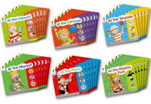 Oxford Reading Tree: Level 1 More A: Floppy's Phonics: Sounds Books: Class Pack of 36 de Roderick Hunt