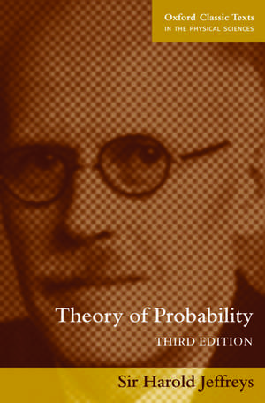 The Theory of Probability de Harold Jeffreys