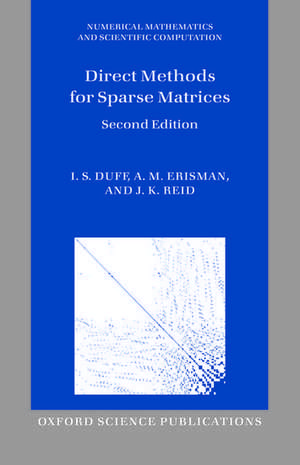 Direct Methods for Sparse Matrices de I. S. Duff