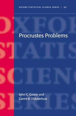 Procrustes Problems de John C Gower