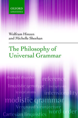 The Philosophy of Universal Grammar de Wolfram Hinzen