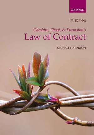 Cheshire, Fifoot, and Furmston's Law of Contract de MP Furmston