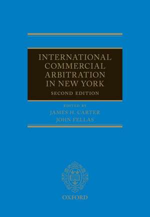 International Commercial Arbitration in New York de James H. Carter