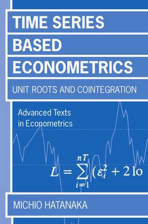 Time-Series-Based Econometrics: Unit Roots and Co-integrations de Michio Hatanaka