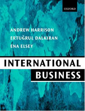 International Business: Global Competition From a European Perspective de Andrew Harrison