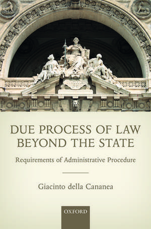 Due Process of Law Beyond the State: Requirements of Administrative Procedure de Giacinto della Cananea