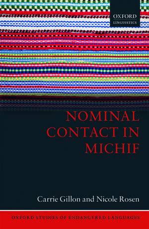 Nominal Contact in Michif de Carrie Gillon