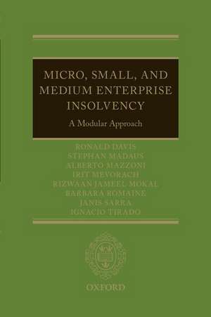 Micro, Small, and Medium Enterprise Insolvency: A Modular Approach de Riz Mokal