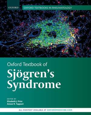 Oxford Textbook of Sjögren's Syndrome de Elizabeth J Price