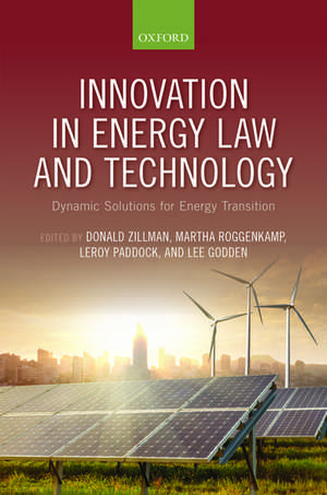 Innovation in Energy Law and Technology: Dynamic Solutions for Energy Transitions de Donald Zillman