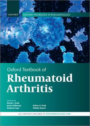 Oxford Textbook of Rheumatoid Arthritis de David L. Scott