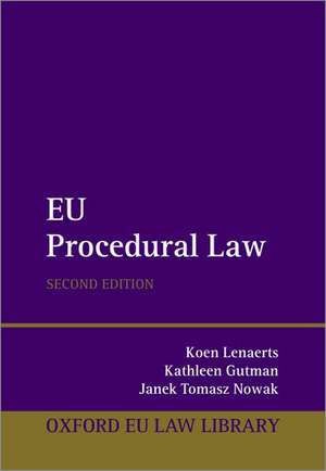 EU Procedural Law de Koen Lenaerts